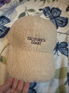 California Coast Sherpa Baseball Cap - Cream
